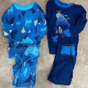 Kirkland Signature Blue Pajama Sets Comfortable and Stylish